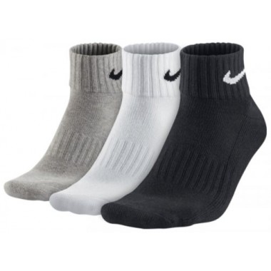 Шкарпетки Nike 3PPK Value Cotton Quarter - опис, характеристики, відгуки