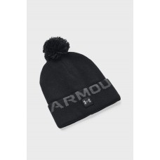 Чоловіча чорна шапка Under Armour Halftime Fleece Pom