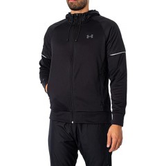 Мужское черное худи Under Armour AF Storm FZ Hoodie 